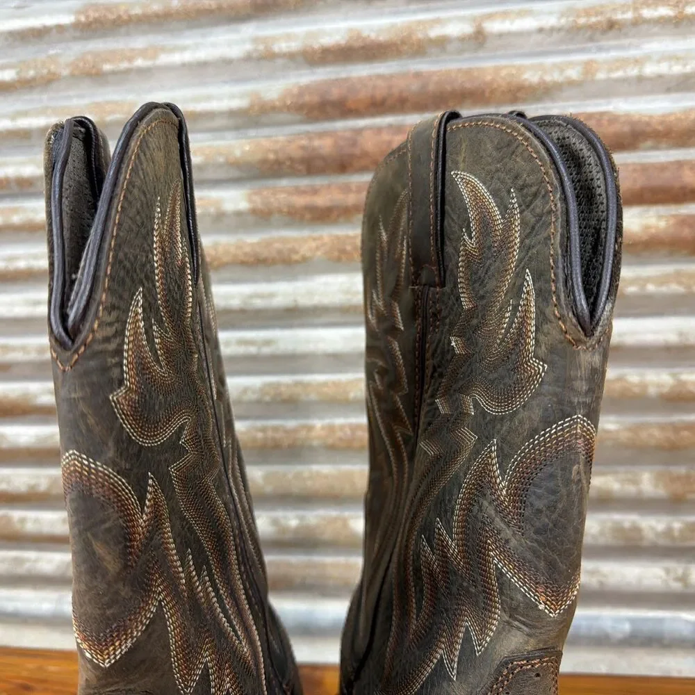 Wolverine Rancher Square Toe Boots Mens US 13M Soft Toe Wellington PRISTINE!!